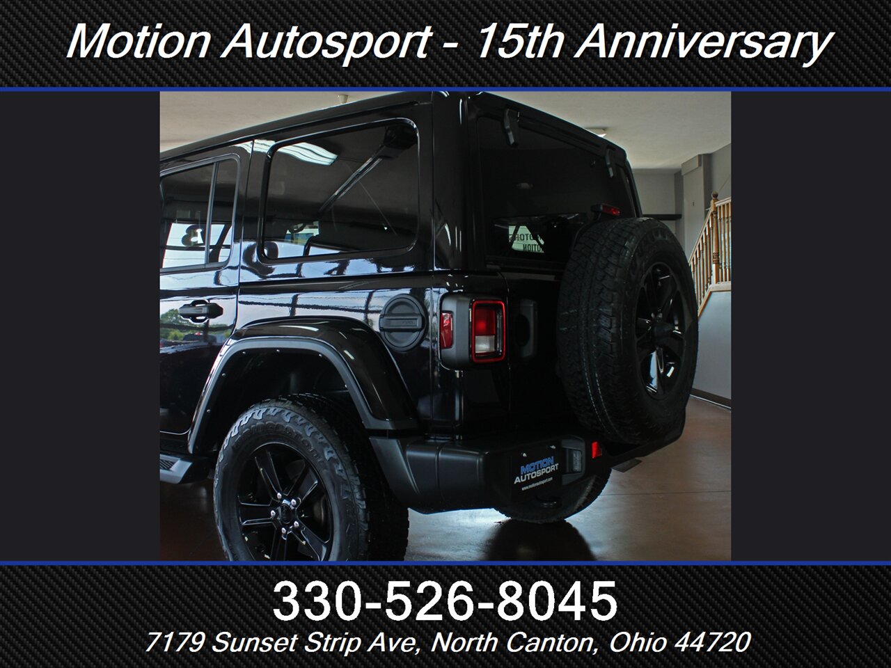 2021 Jeep Wrangler Unlimited Sahara Altitude  Hard Top 4X4 - Photo 8 - North Canton, OH 44720