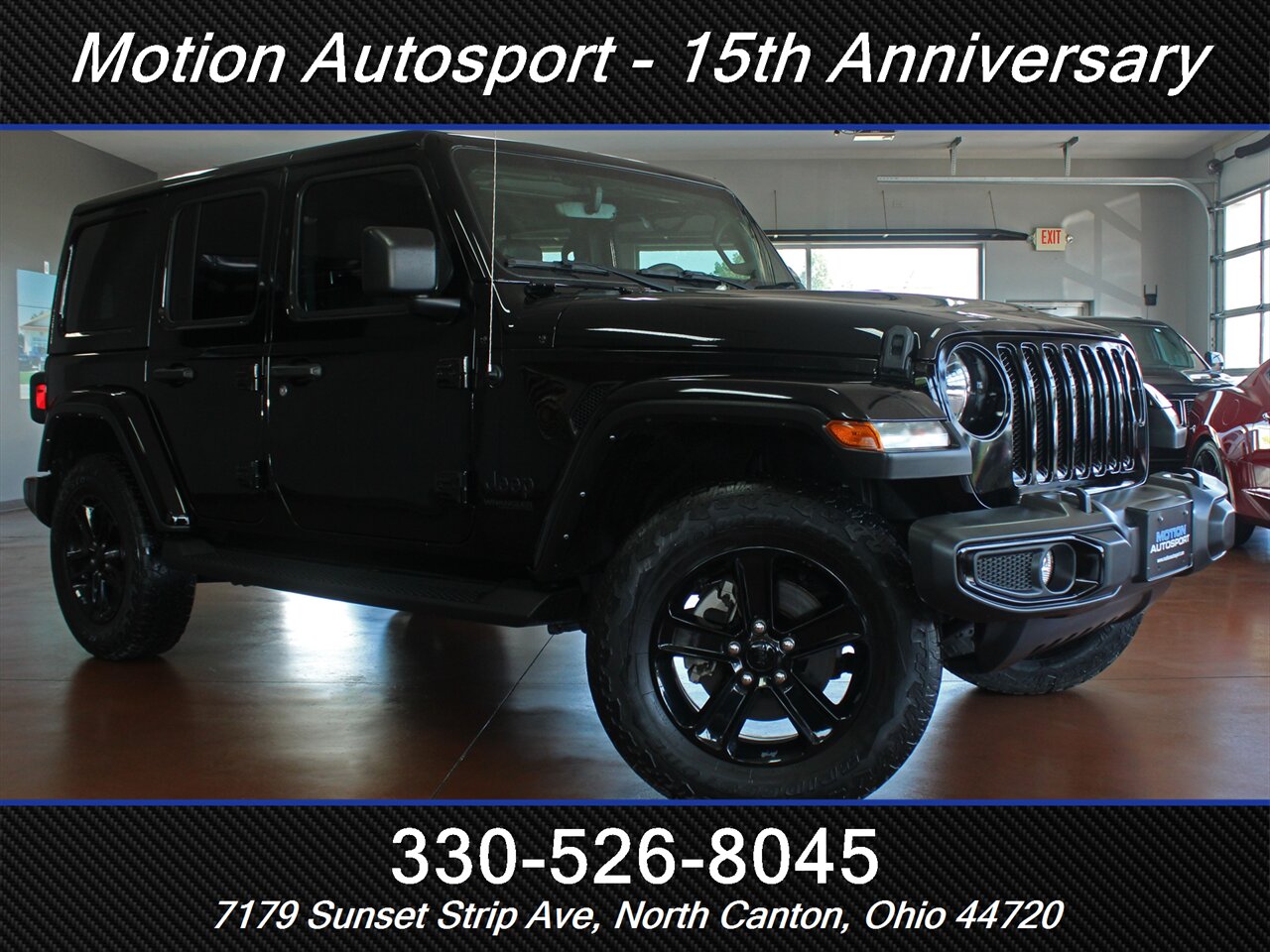 2021 Jeep Wrangler Unlimited Sahara Altitude  Hard Top 4X4 - Photo 2 - North Canton, OH 44720