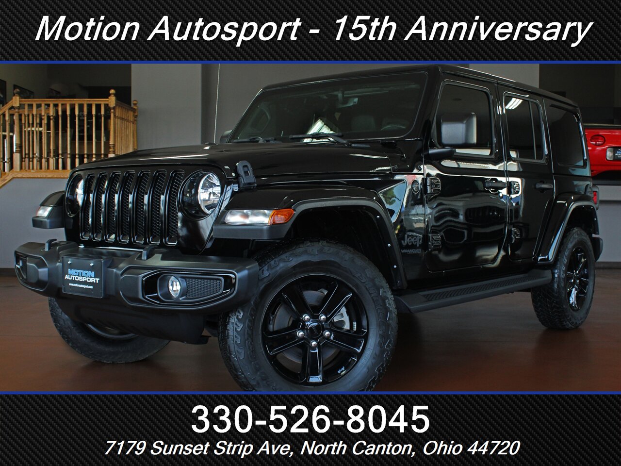 2021 Jeep Wrangler Unlimited Sahara Altitude  Hard Top 4X4 - Photo 1 - North Canton, OH 44720