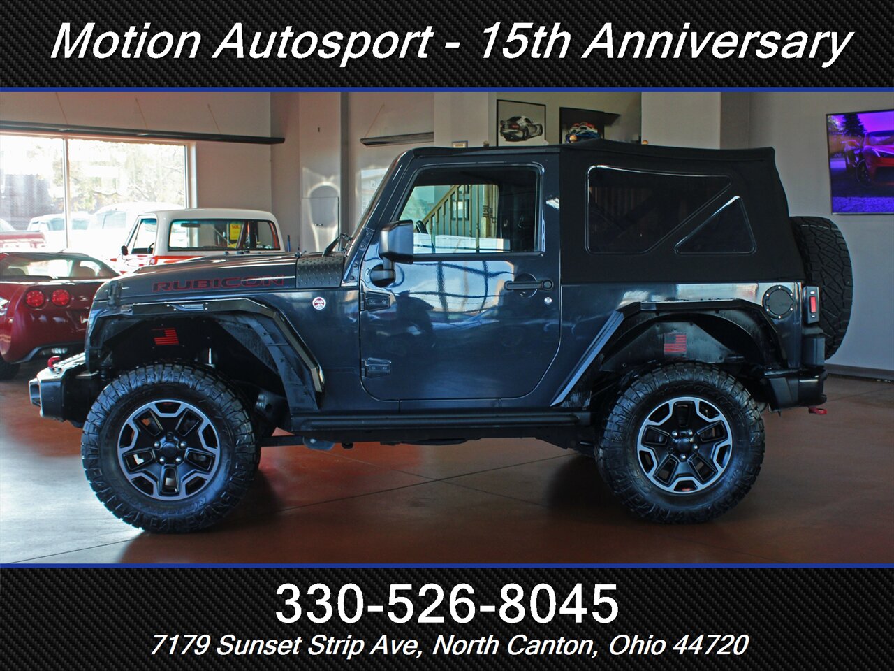 2017 Jeep Wrangler Rubicon Hard Rock 4X4 - Photo 7 - North Canton, OH 44720