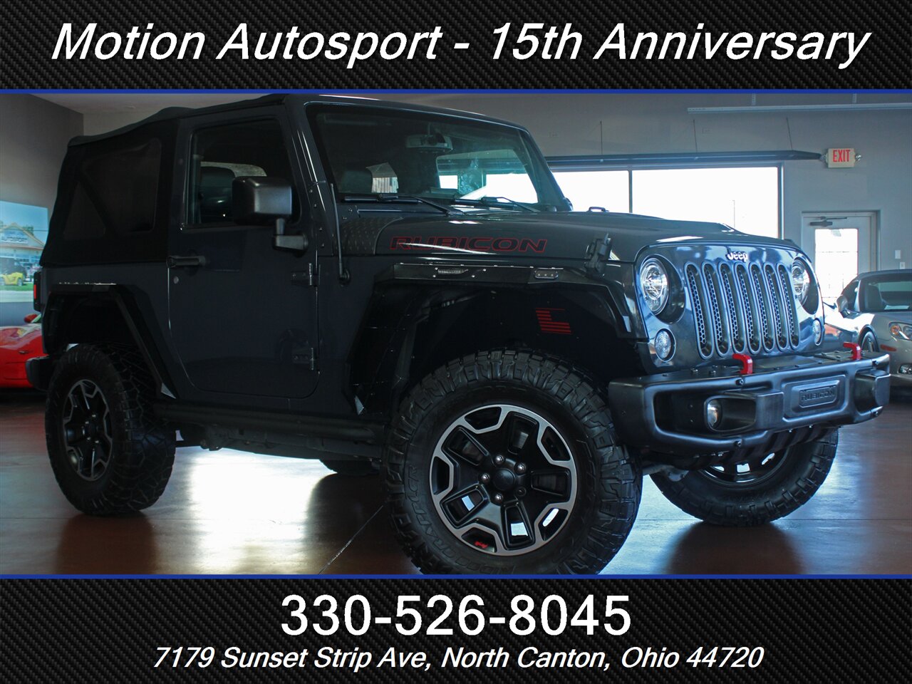 2017 Jeep Wrangler Rubicon Hard Rock 4X4 - Photo 2 - North Canton, OH 44720