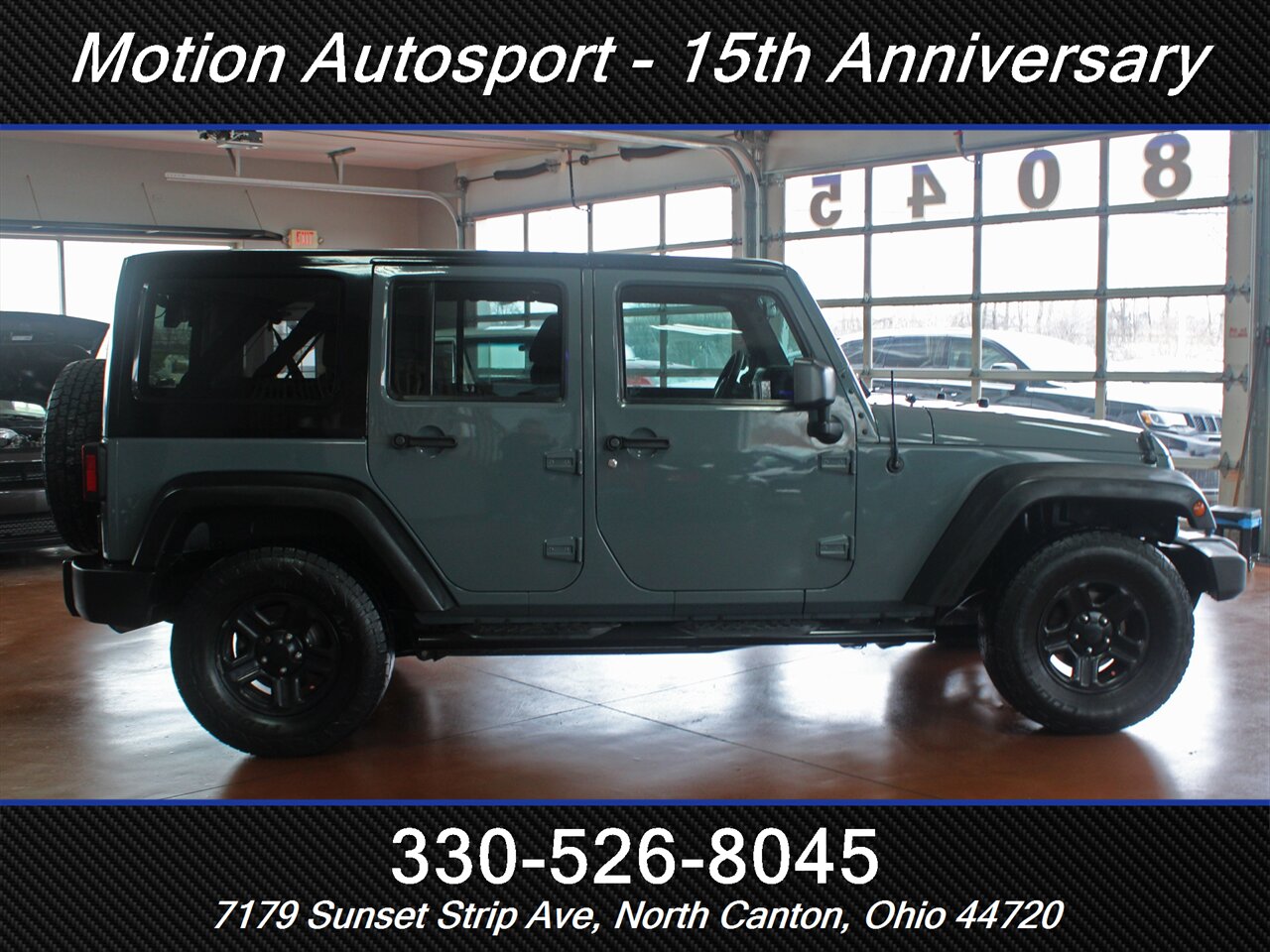 2015 Jeep Wrangler Unlimited Sport 4X4 - Photo 12 - North Canton, OH 44720
