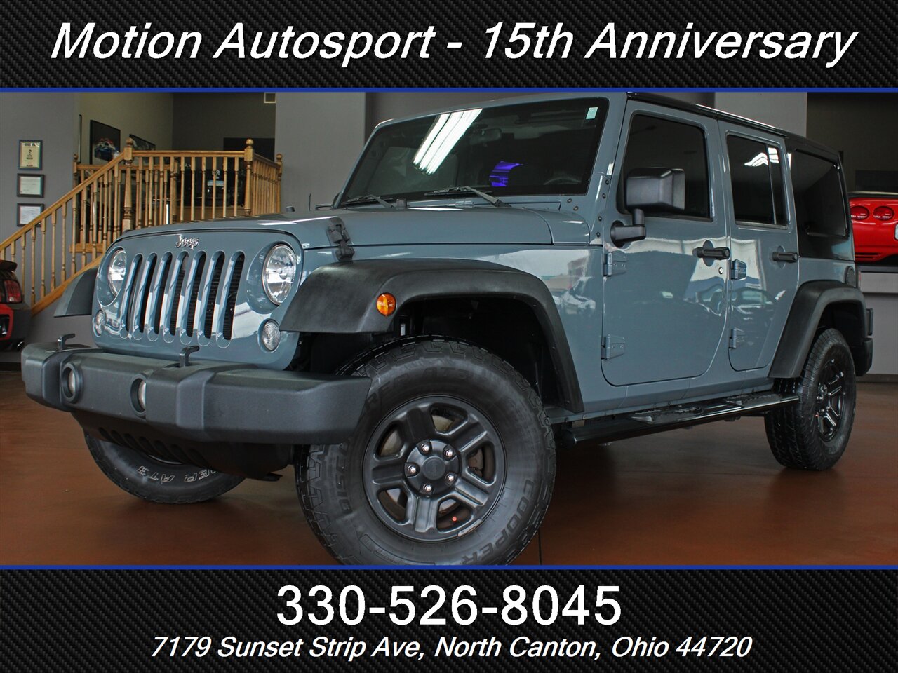2015 Jeep Wrangler Unlimited Sport  4X4 - Photo 1 - North Canton, OH 44720