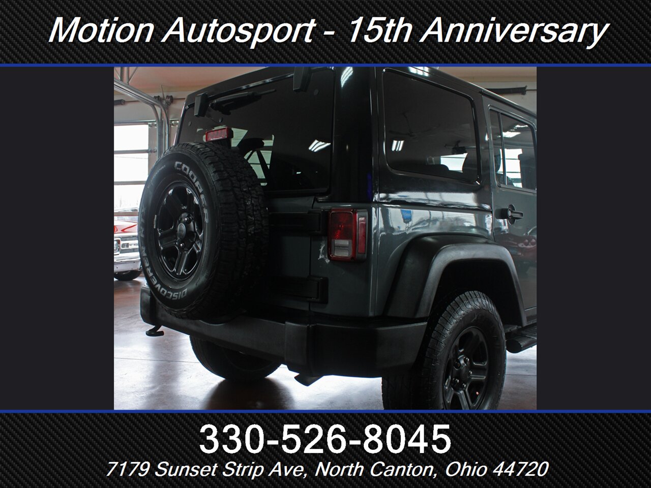 2015 Jeep Wrangler Unlimited Sport 4X4 - Photo 11 - North Canton, OH 44720