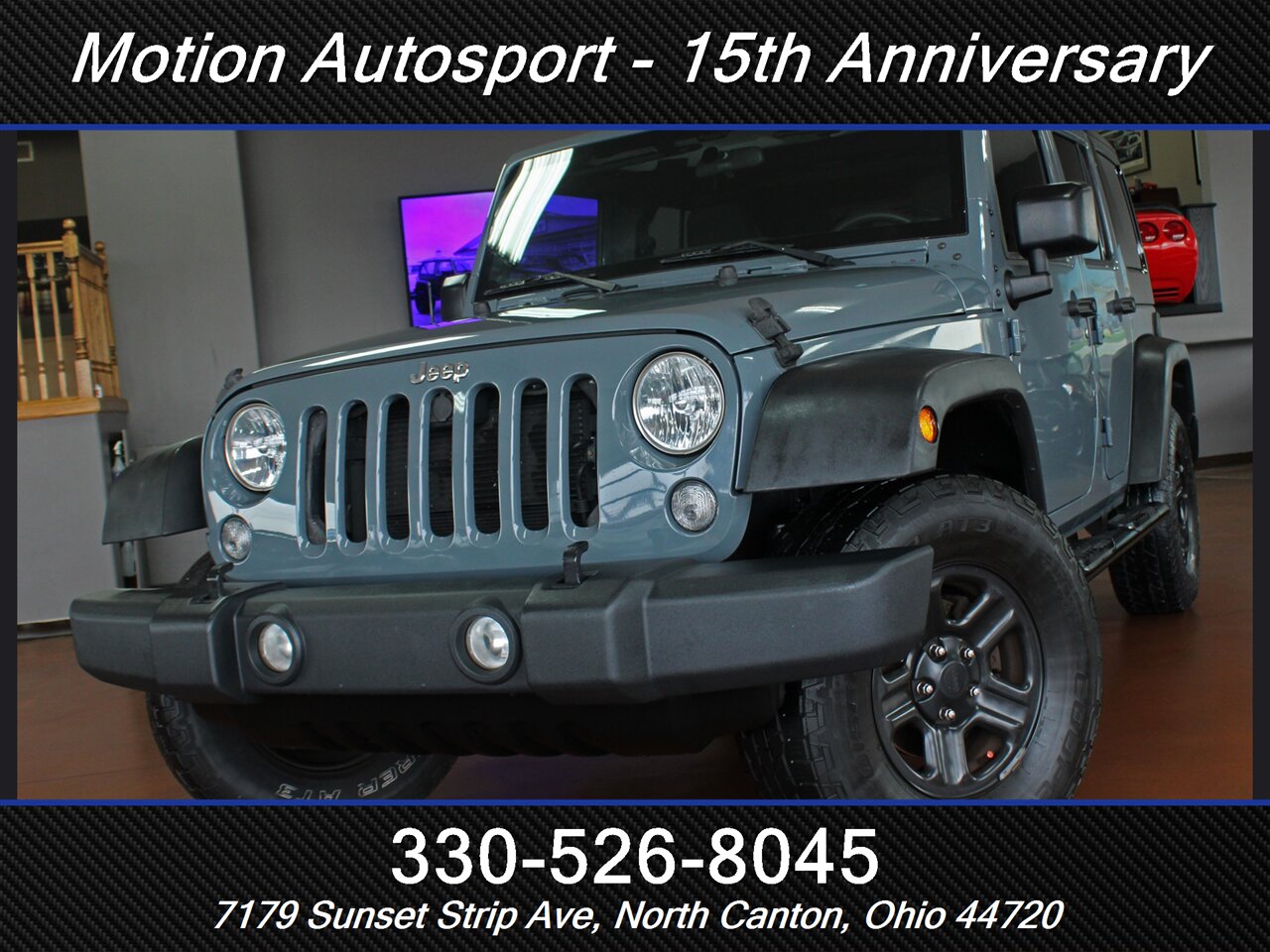 2015 Jeep Wrangler Unlimited Sport 4X4 - Photo 46 - North Canton, OH 44720