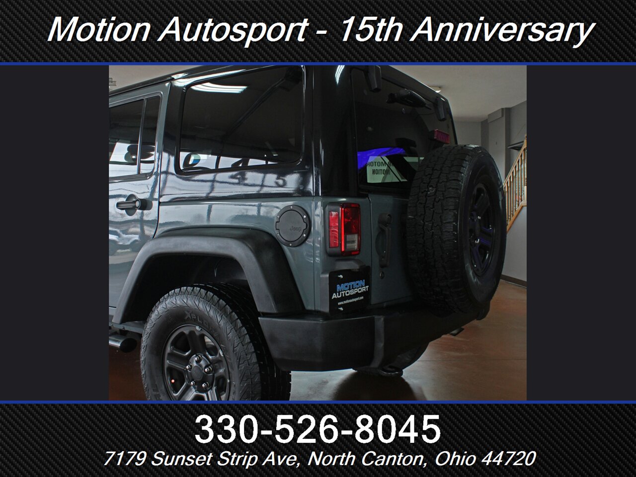 2015 Jeep Wrangler Unlimited Sport 4X4 - Photo 8 - North Canton, OH 44720