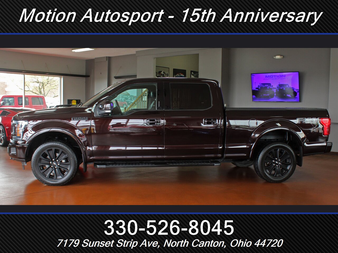 2020 Ford F-150 Lariat  Sport Panoramic Roof FX4 Black Package 4X4 - Photo 7 - North Canton, OH 44720