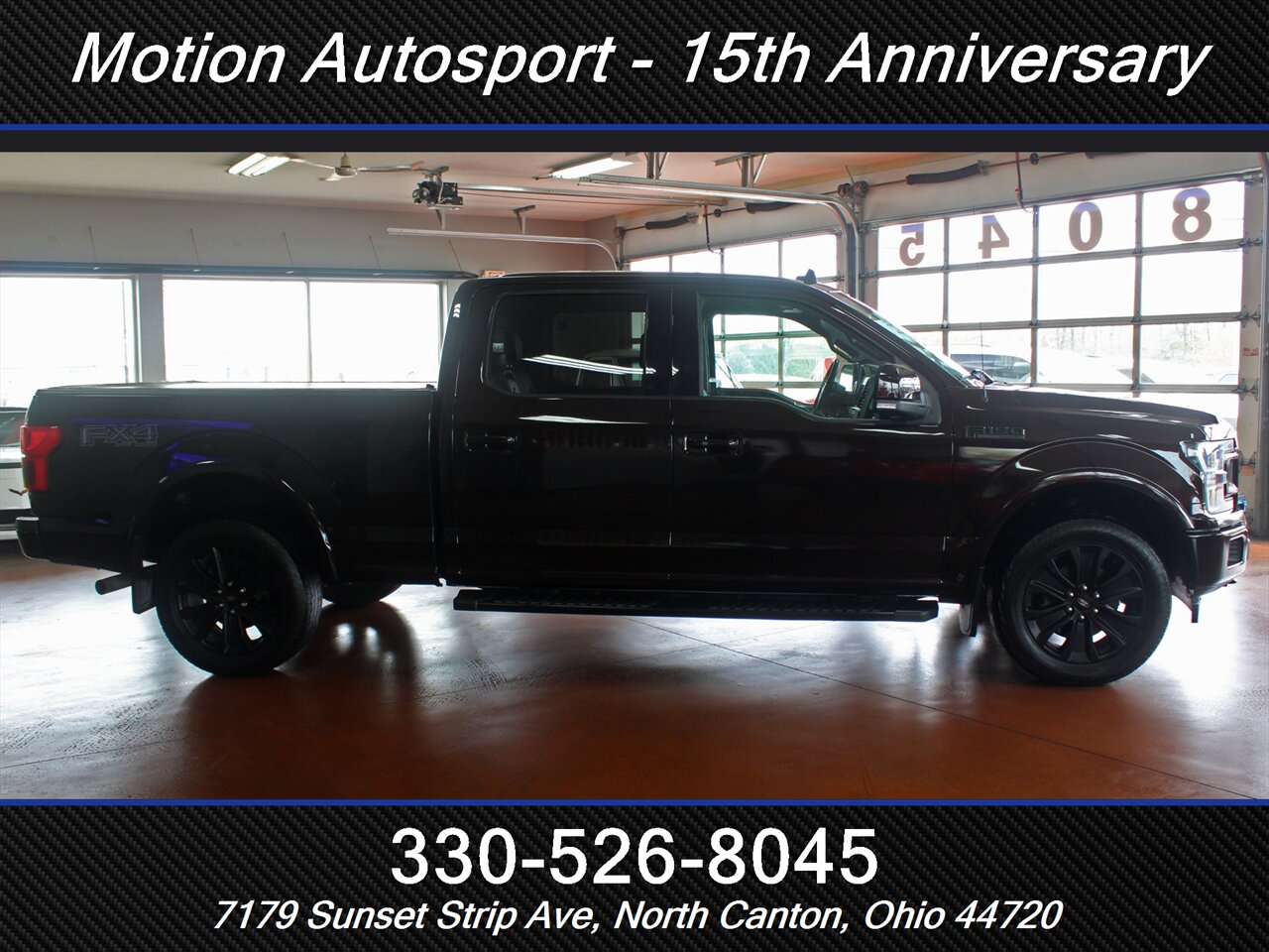 2020 Ford F-150 Lariat  Sport Panoramic Roof FX4 Black Package 4X4 - Photo 12 - North Canton, OH 44720