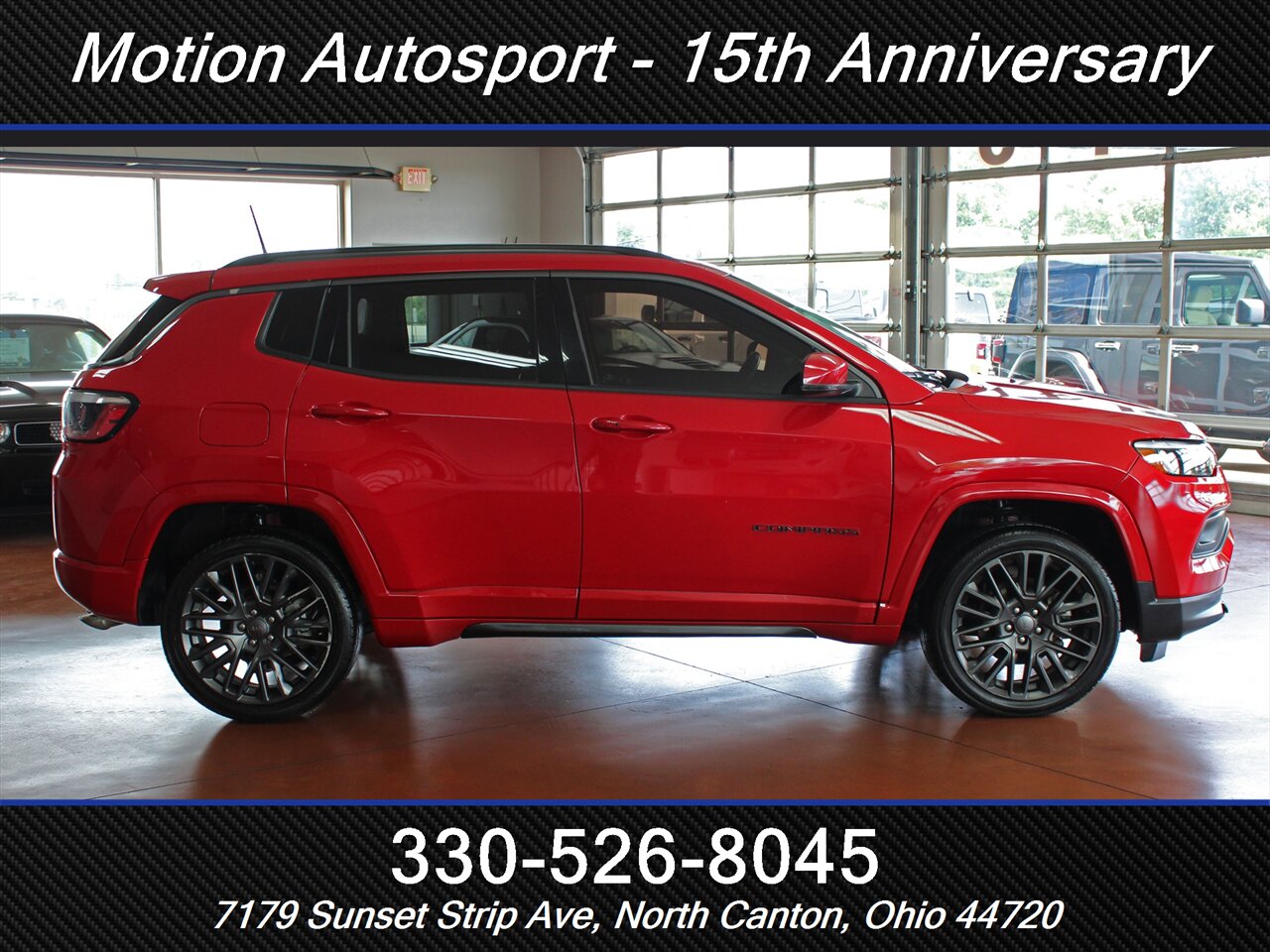 2022 Jeep Compass (Red) Edition  4X4 - Photo 8 - North Canton, OH 44720
