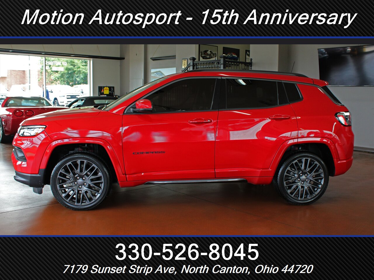 2022 Jeep Compass (Red) Edition  4X4 - Photo 5 - North Canton, OH 44720