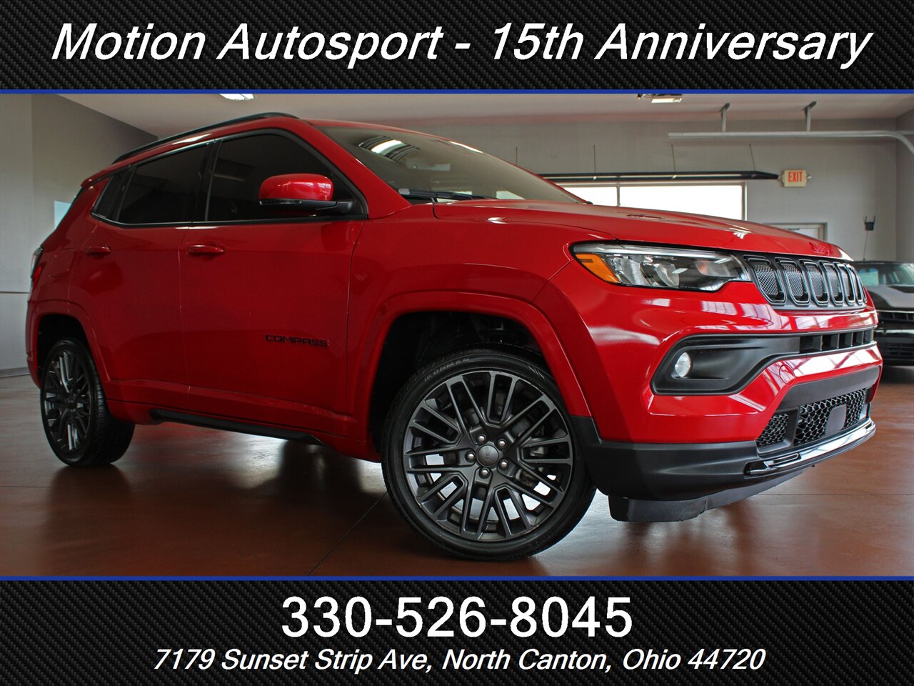2022 Jeep Compass (Red) Edition  4X4 - Photo 2 - North Canton, OH 44720