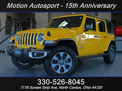 2021 Jeep Wrangler Unlimited Sahara 4X4  Hard Top Leather Navigation 4X4 SUV