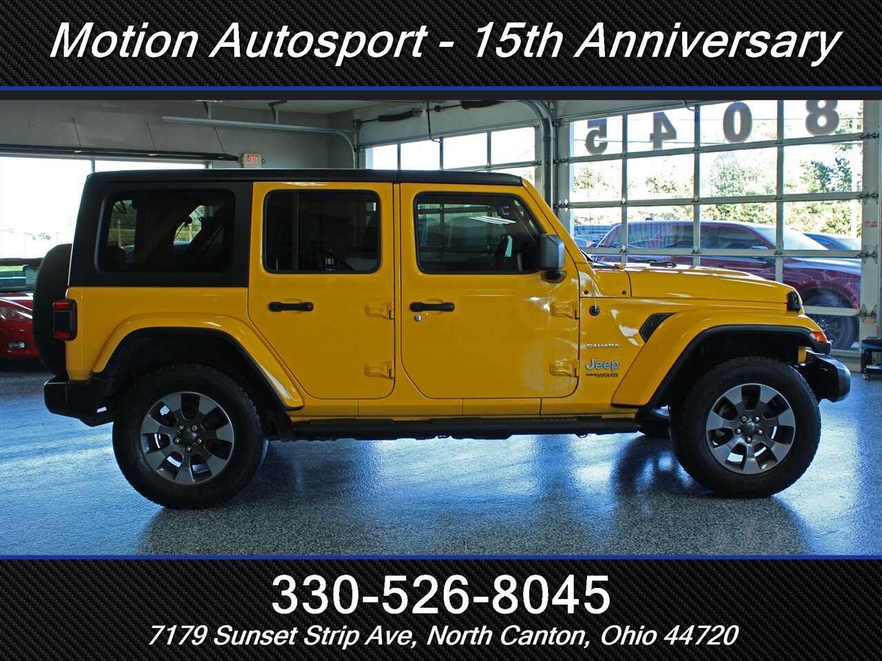 2021 Jeep Wrangler Unlimited Sahara 4X4 Hard Top/ Soft Top Leather Navigation 4X4 - Photo 10 - North Canton, OH 44720