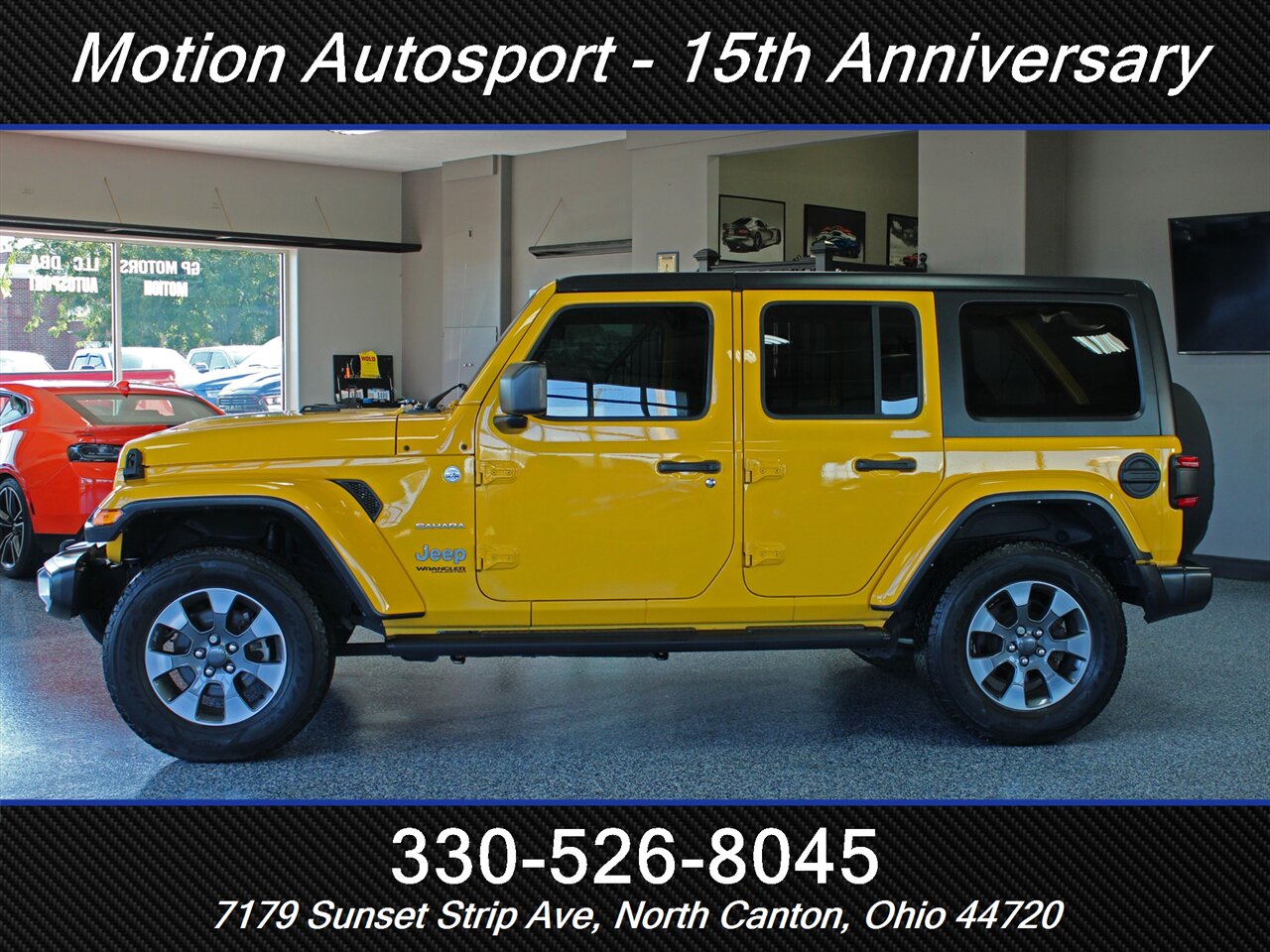 2021 Jeep Wrangler Unlimited Sahara 4X4 Hard Top/ Soft Top Leather Navigation 4X4 - Photo 5 - North Canton, OH 44720