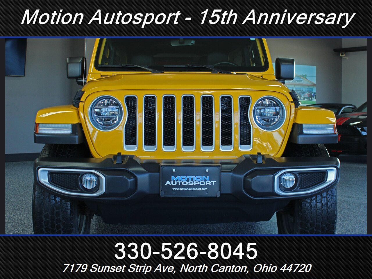 2021 Jeep Wrangler Unlimited Sahara 4X4 Hard Top/ Soft Top Leather Navigation 4X4 - Photo 3 - North Canton, OH 44720