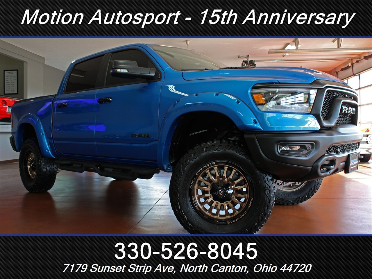 2023 RAM 1500 Rebel GT  Moon Roof Navigation Custom Lift 4X4 - Photo 2 - North Canton, OH 44720