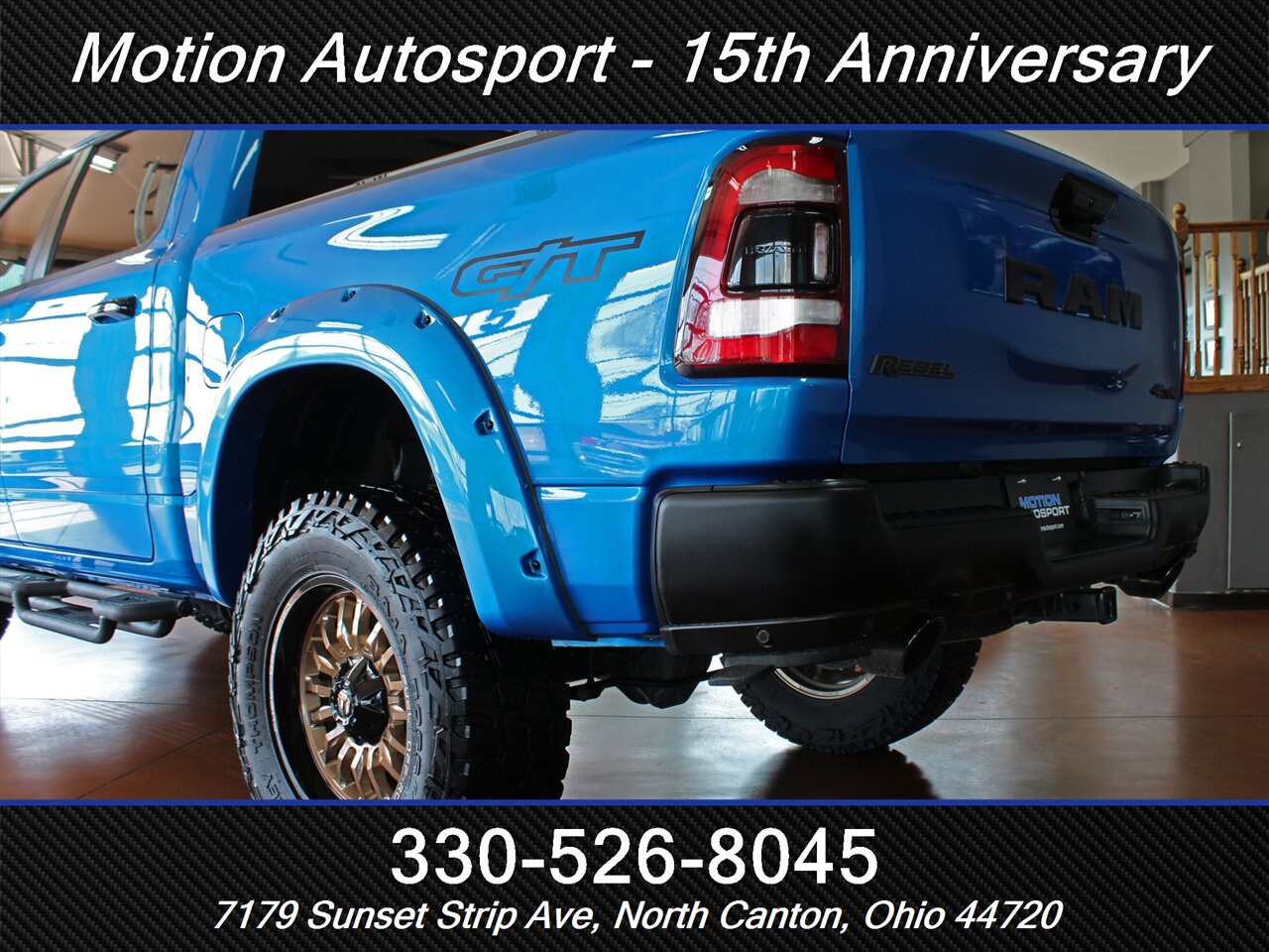 2023 RAM 1500 Rebel GT  Moon Roof Navigation Custom Lift 4X4 - Photo 8 - North Canton, OH 44720