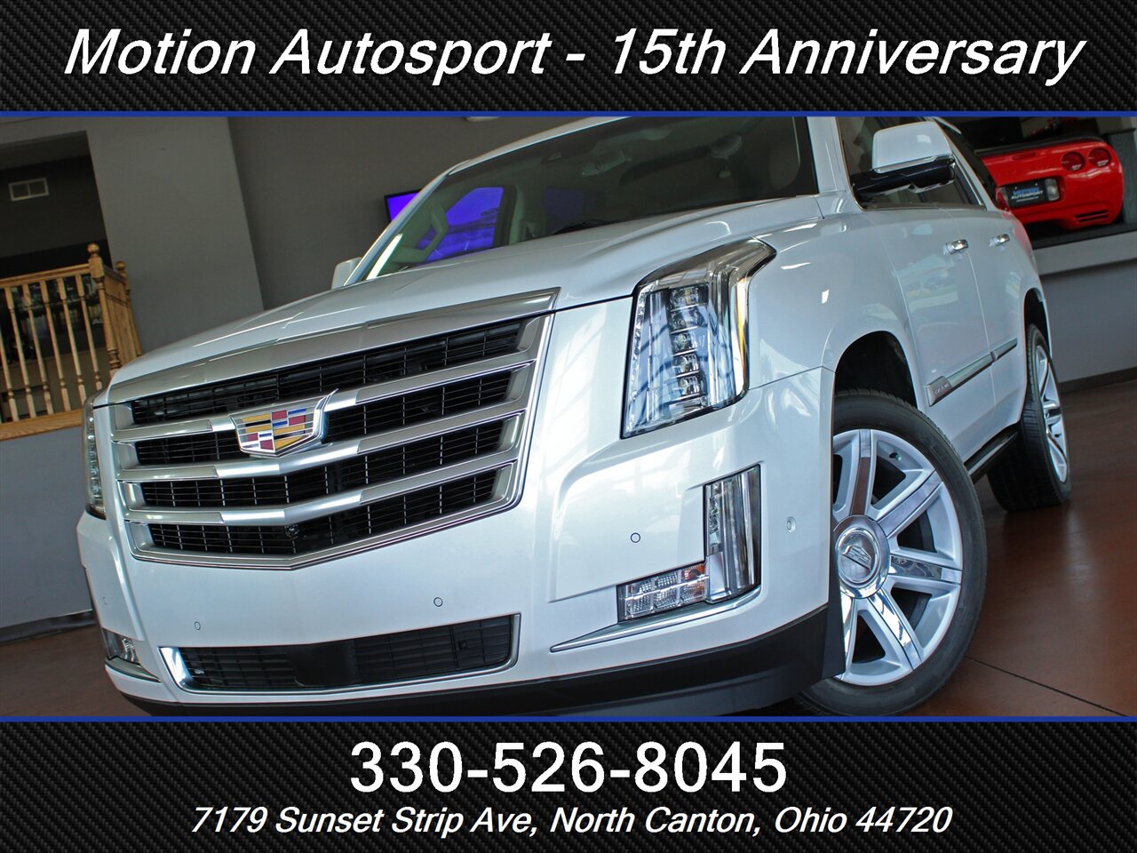 2017 Cadillac Escalade Premium Luxury  Moon Roof Navigation 4X4 - Photo 54 - North Canton, OH 44720