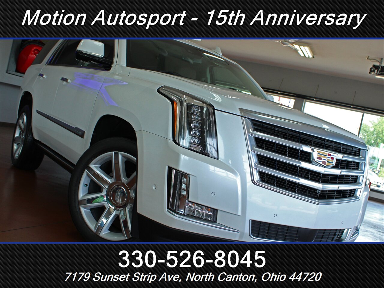 2017 Cadillac Escalade Premium Luxury  Moon Roof Navigation 4X4 - Photo 55 - North Canton, OH 44720