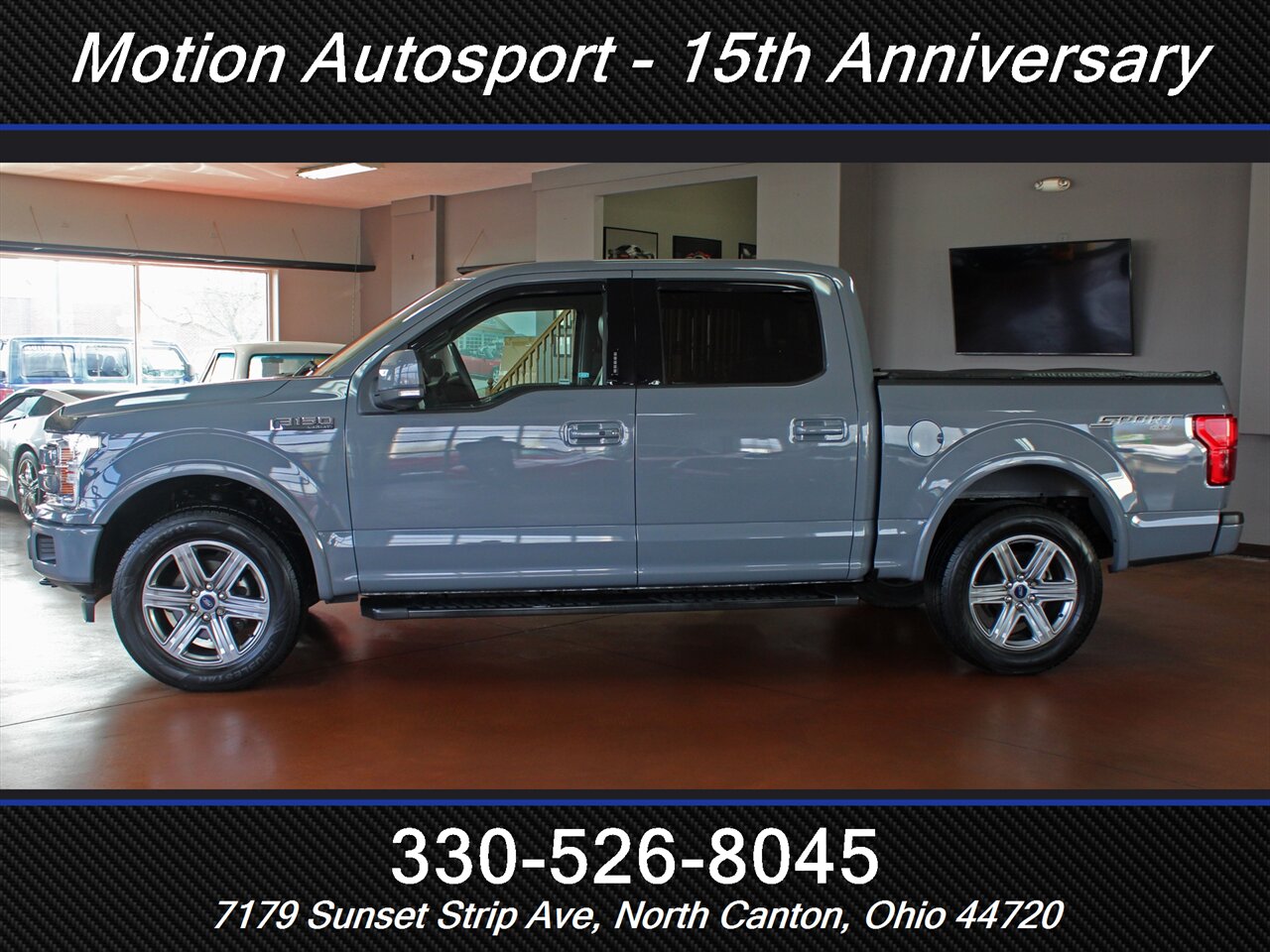 2019 Ford F-150 Lariat Sport 4X4 - Photo 7 - North Canton, OH 44720