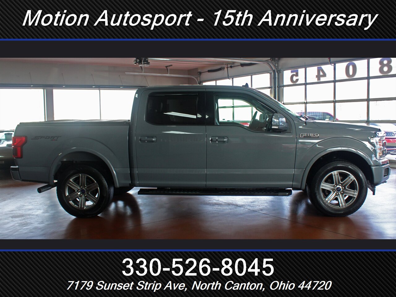 2019 Ford F-150 Lariat Sport 4X4 - Photo 12 - North Canton, OH 44720