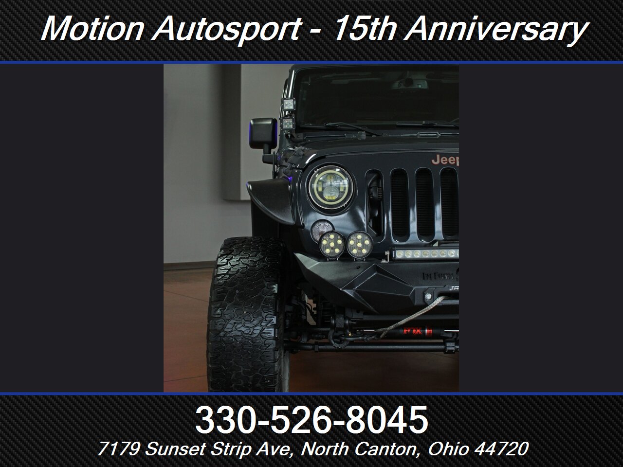 2017 Jeep Wrangler Unlimited Sport Hard Top Custom Lift 4X4 - Photo 5 - North Canton, OH 44720