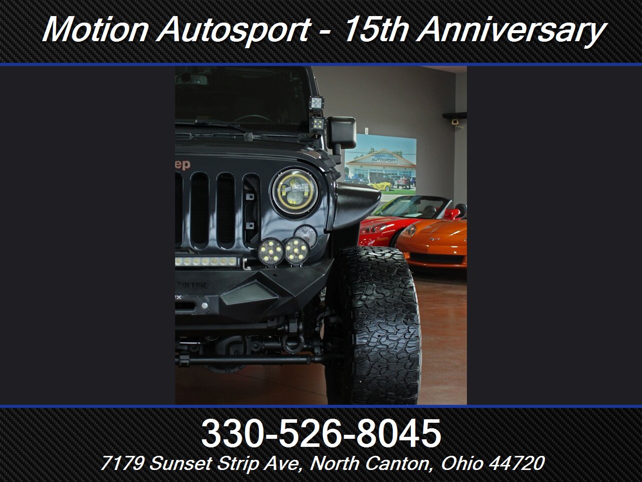 2017 Jeep Wrangler Unlimited Sport Hard Top Custom Lift 4X4 - Photo 6 - North Canton, OH 44720
