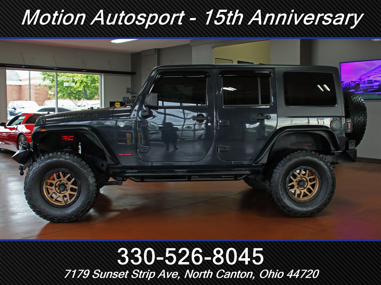 2017 Jeep Wrangler Unlimited Sport Hard Top Custom Lift 4X4 - Photo 7 - North Canton, OH 44720