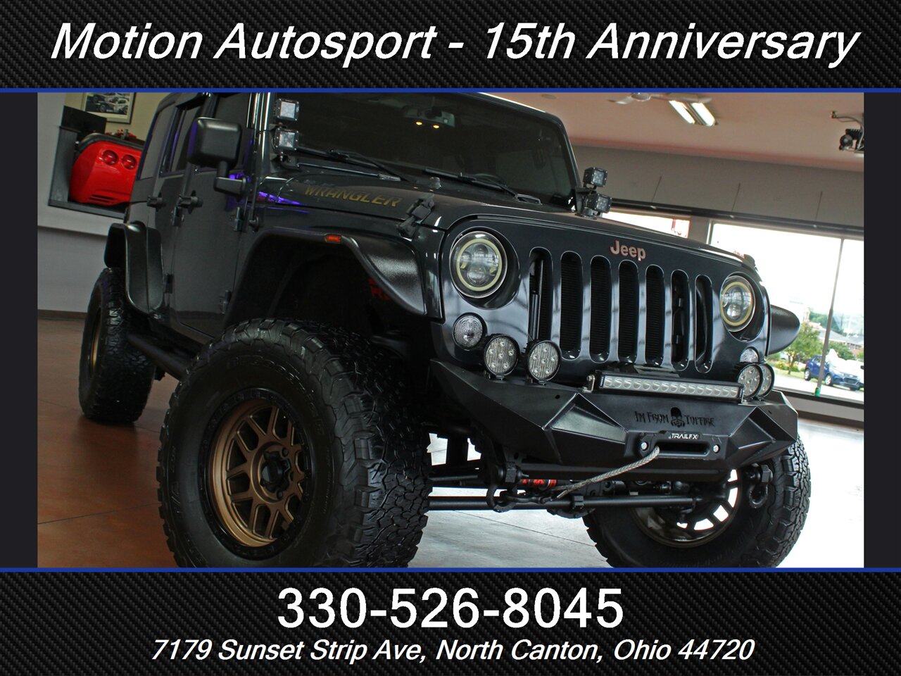 2017 Jeep Wrangler Unlimited Sport Hard Top Custom Lift 4X4 - Photo 55 - North Canton, OH 44720