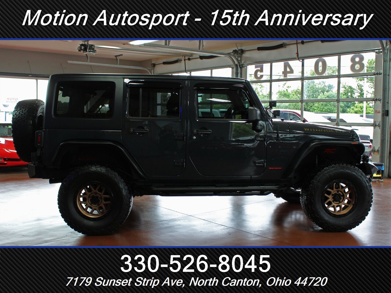 2017 Jeep Wrangler Unlimited Sport Hard Top Custom Lift 4X4 - Photo 14 - North Canton, OH 44720