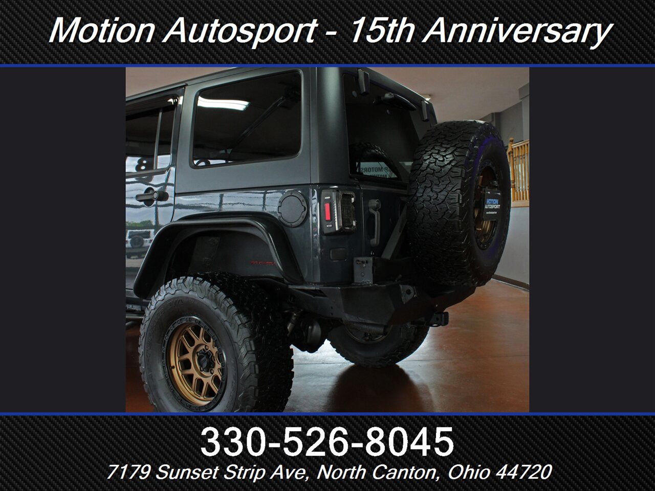 2017 Jeep Wrangler Unlimited Sport Hard Top Custom Lift 4X4 - Photo 8 - North Canton, OH 44720