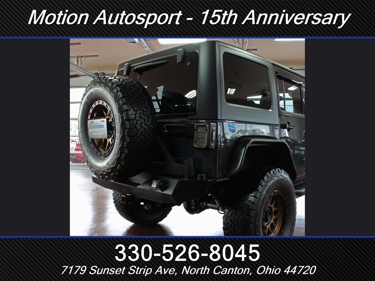 2017 Jeep Wrangler Unlimited Sport Hard Top Custom Lift 4X4 - Photo 13 - North Canton, OH 44720