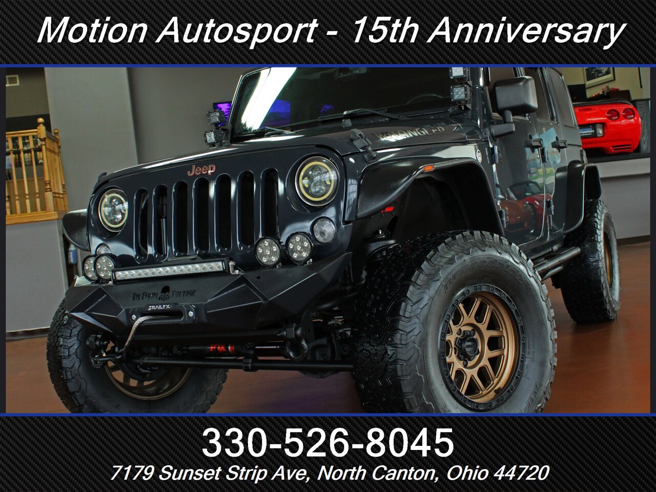 2017 Jeep Wrangler Unlimited Sport Hard Top Custom Lift 4X4 - Photo 54 - North Canton, OH 44720