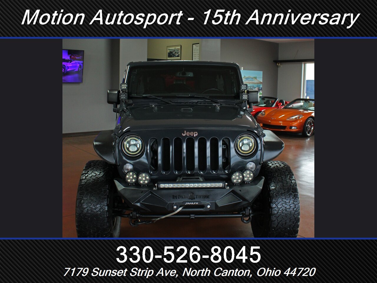 2017 Jeep Wrangler Unlimited Sport Hard Top Custom Lift 4X4 - Photo 4 - North Canton, OH 44720