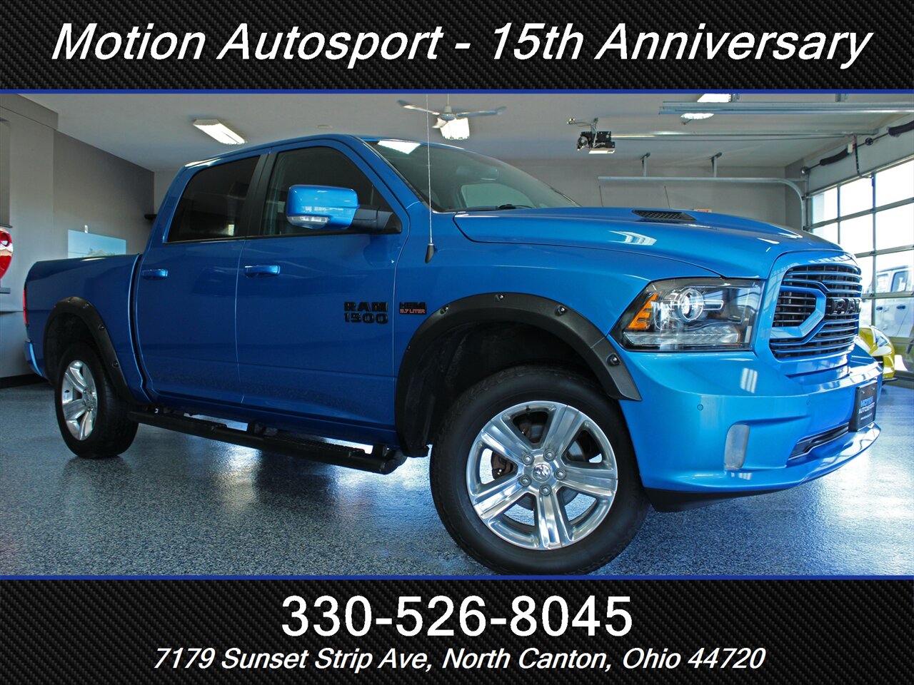 2018 RAM 1500 Sport Moon Roof Navigation 4X4 - Photo 2 - North Canton, OH 44720