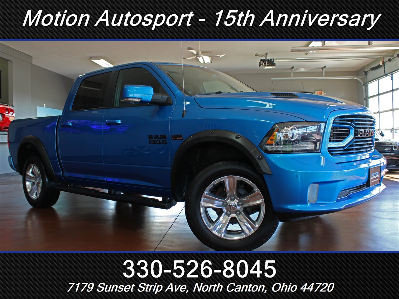 2018 RAM 1500 Sport Moon Roof Navigation 4X4 - Photo 2 - North Canton, OH 44720