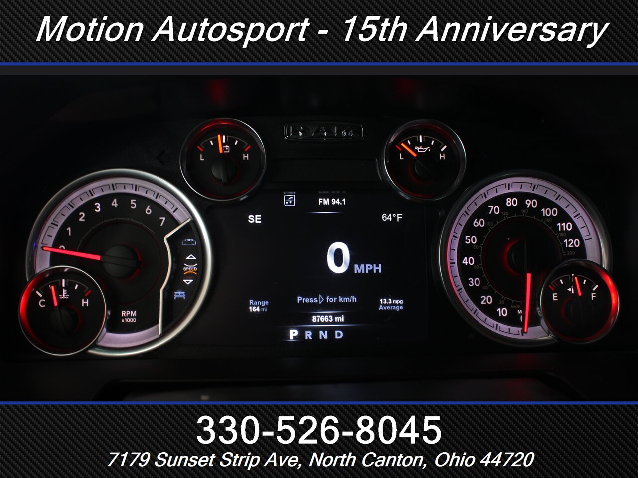 2018 RAM 1500 Sport Moon Roof Navigation 4X4 - Photo 20 - North Canton, OH 44720