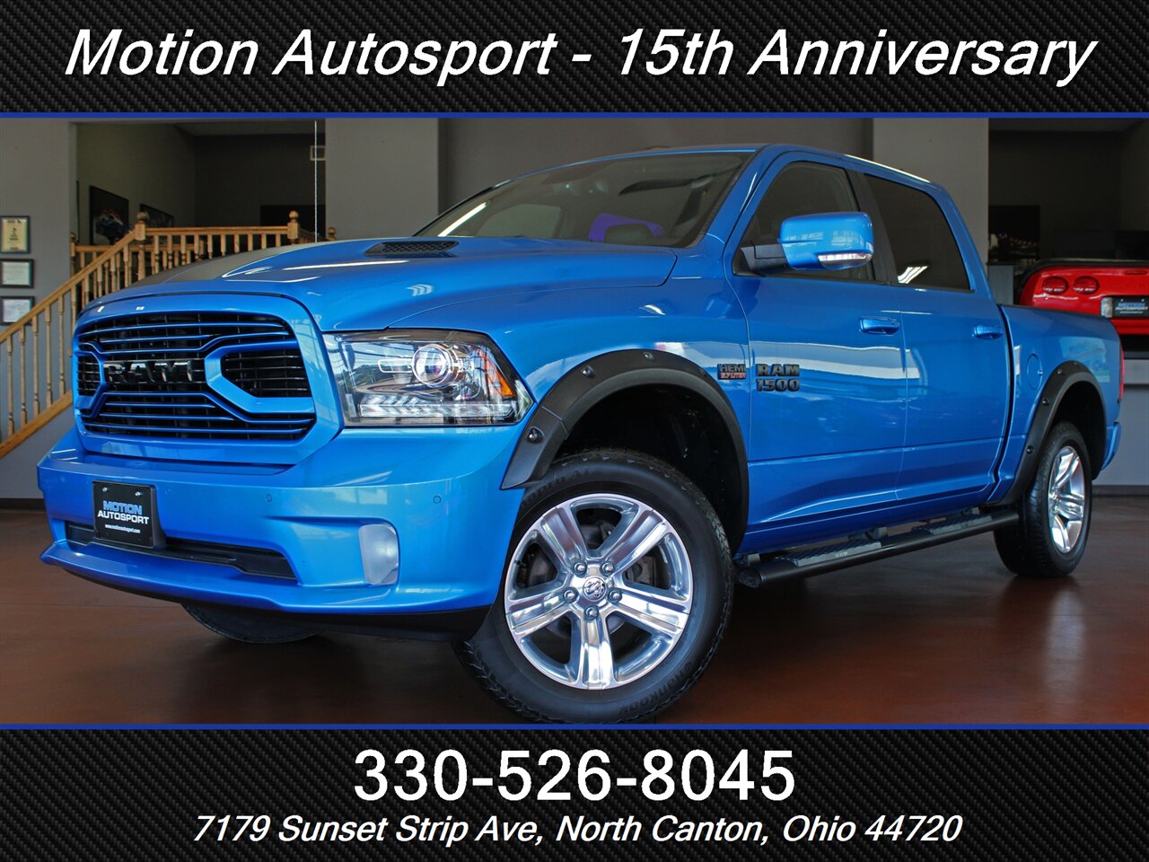 2018 RAM 1500 Sport  Moon Roof Navigation 4X4 - Photo 1 - North Canton, OH 44720