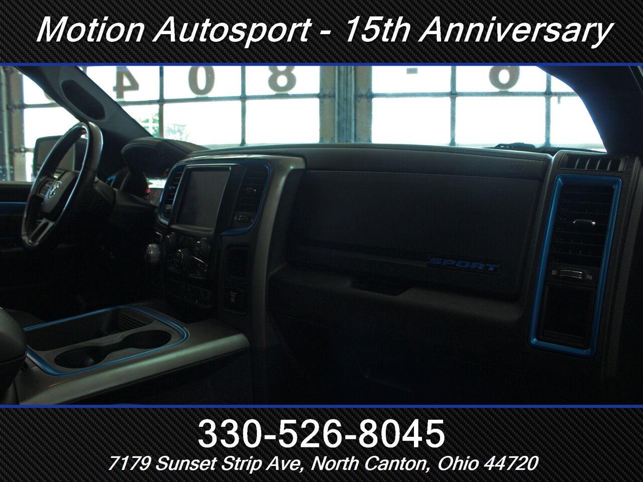 2018 RAM 1500 Sport Moon Roof Navigation 4X4 - Photo 35 - North Canton, OH 44720