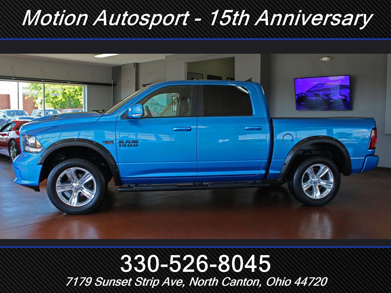 2018 RAM 1500 Sport Moon Roof Navigation 4X4 - Photo 7 - North Canton, OH 44720