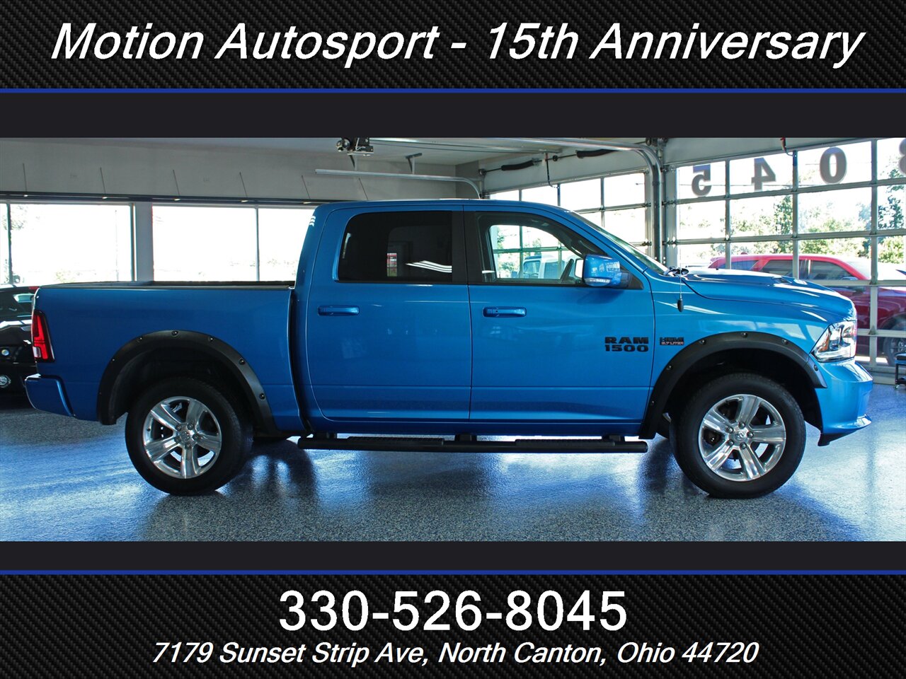 2018 RAM 1500 Sport Moon Roof Navigation 4X4 - Photo 7 - North Canton, OH 44720