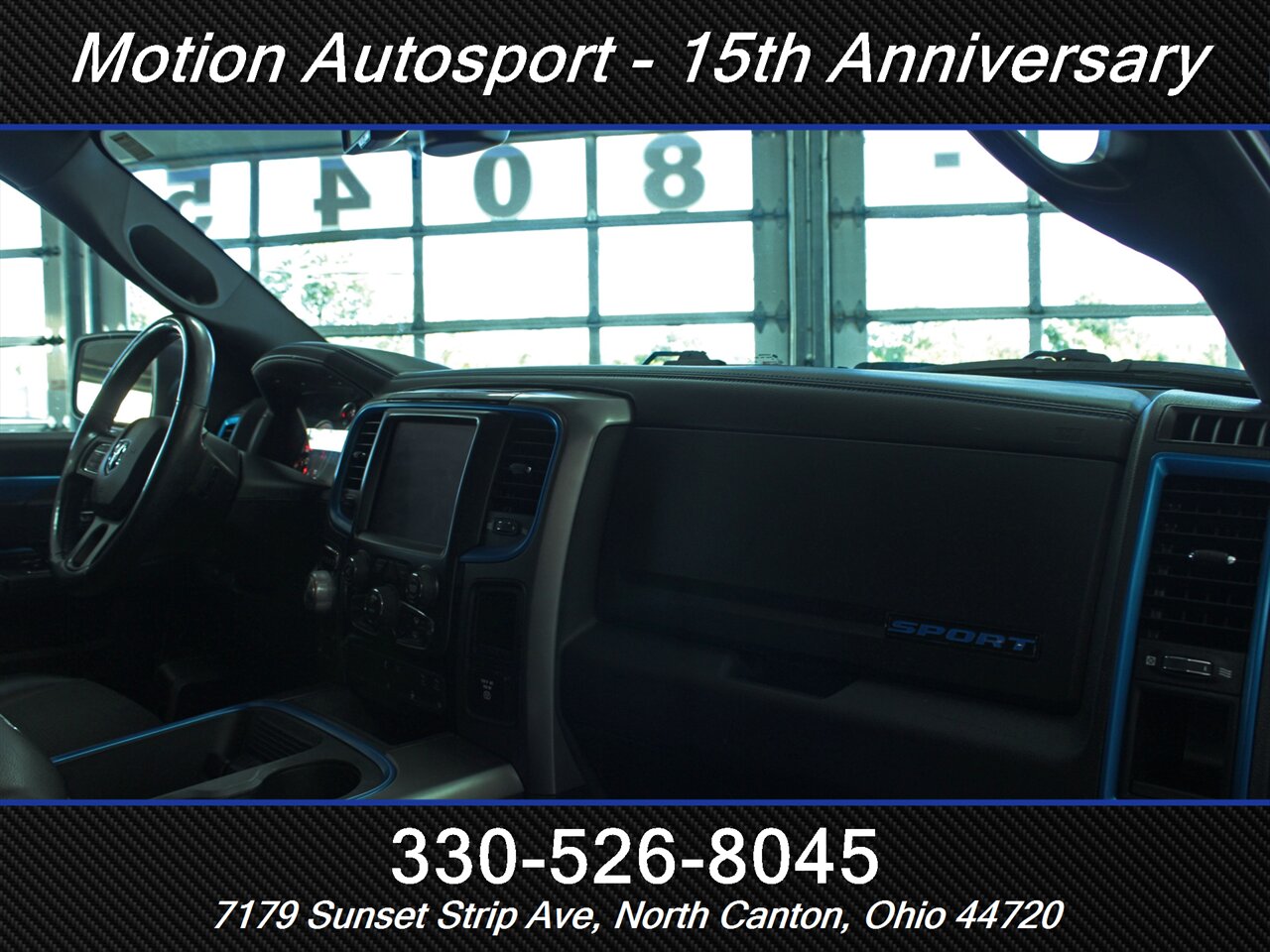 2018 RAM 1500 Sport Moon Roof Navigation 4X4 - Photo 25 - North Canton, OH 44720