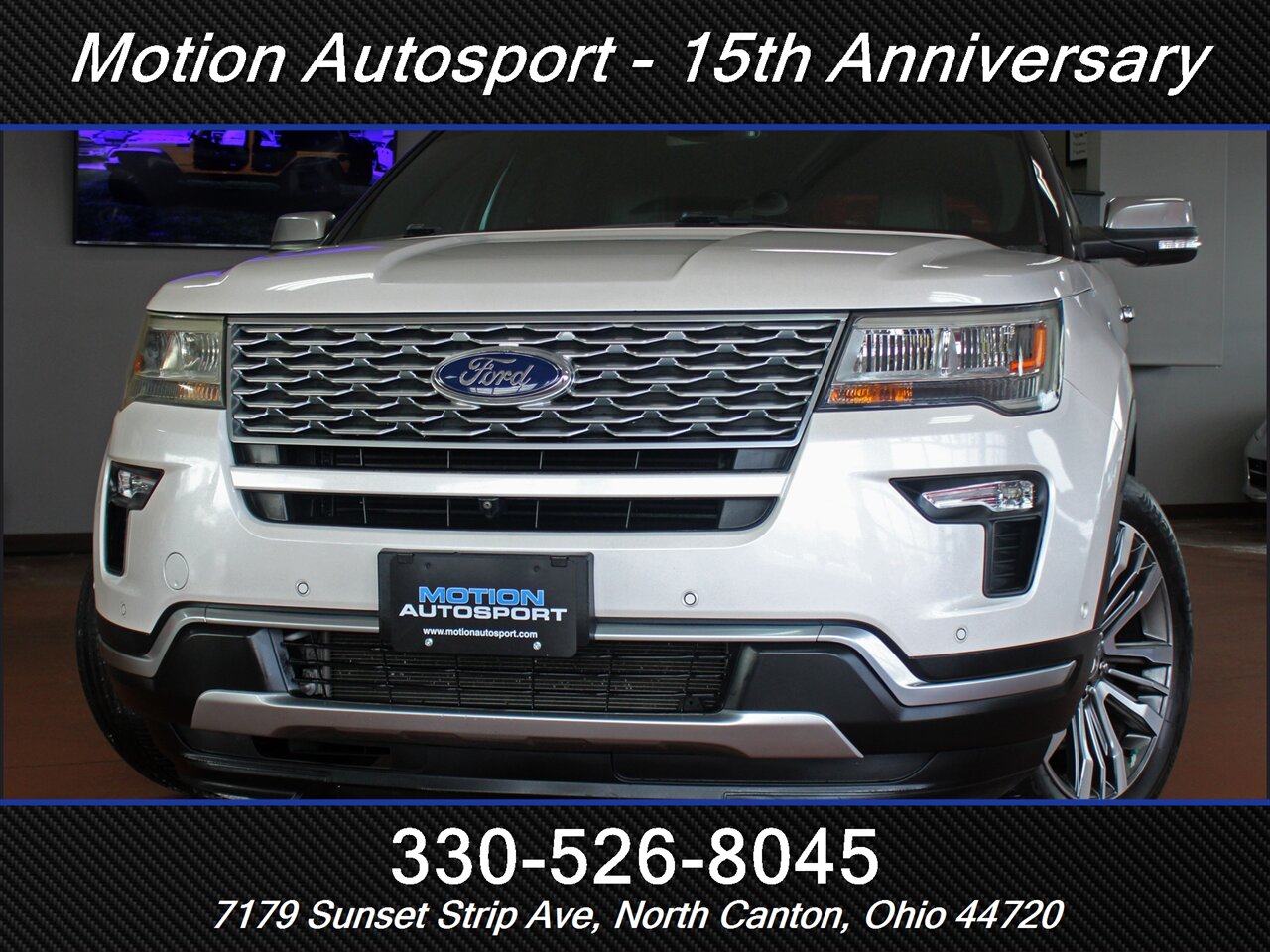 2018 Ford Explorer Platinum Panoramic Moon Roof AWD - Photo 57 - North Canton, OH 44720