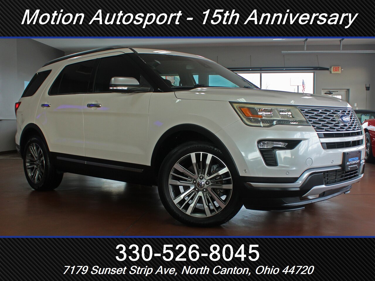 2018 Ford Explorer Platinum Panoramic Moon Roof AWD - Photo 2 - North Canton, OH 44720