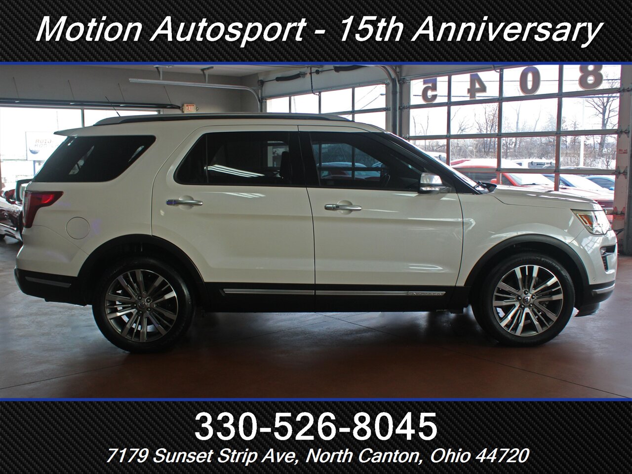 2018 Ford Explorer Platinum Panoramic Moon Roof AWD - Photo 12 - North Canton, OH 44720