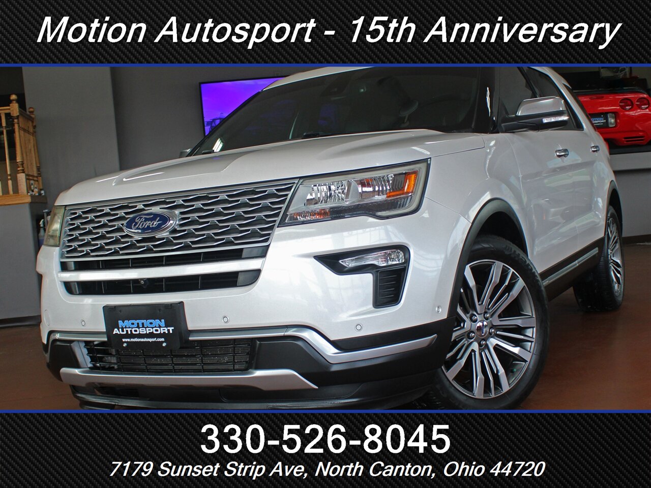 2018 Ford Explorer Platinum Panoramic Moon Roof AWD - Photo 54 - North Canton, OH 44720