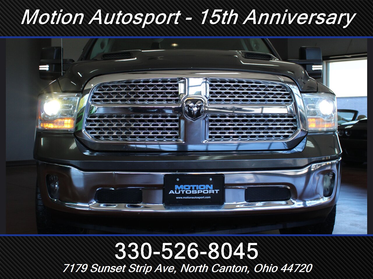 2014 RAM 1500 Laramie Moon Roof Navigation 4X4 - Photo 42 - North Canton, OH 44720