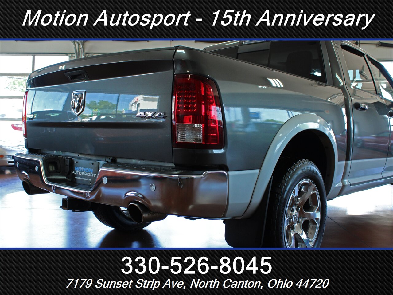 2014 RAM 1500 Laramie Moon Roof Navigation 4X4 - Photo 10 - North Canton, OH 44720