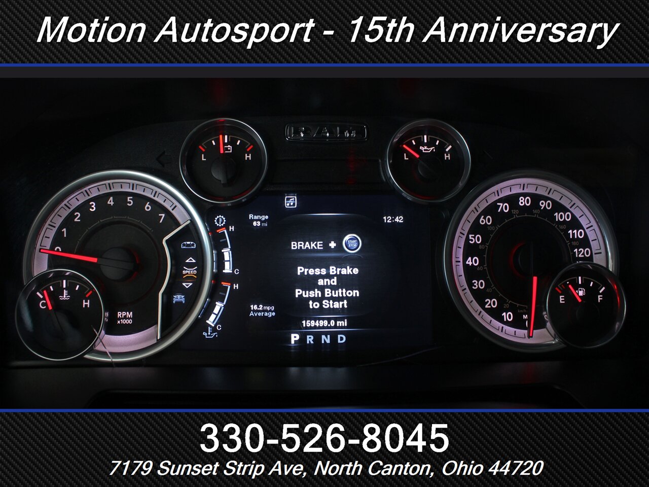 2014 RAM 1500 Laramie Moon Roof Navigation 4X4 - Photo 19 - North Canton, OH 44720