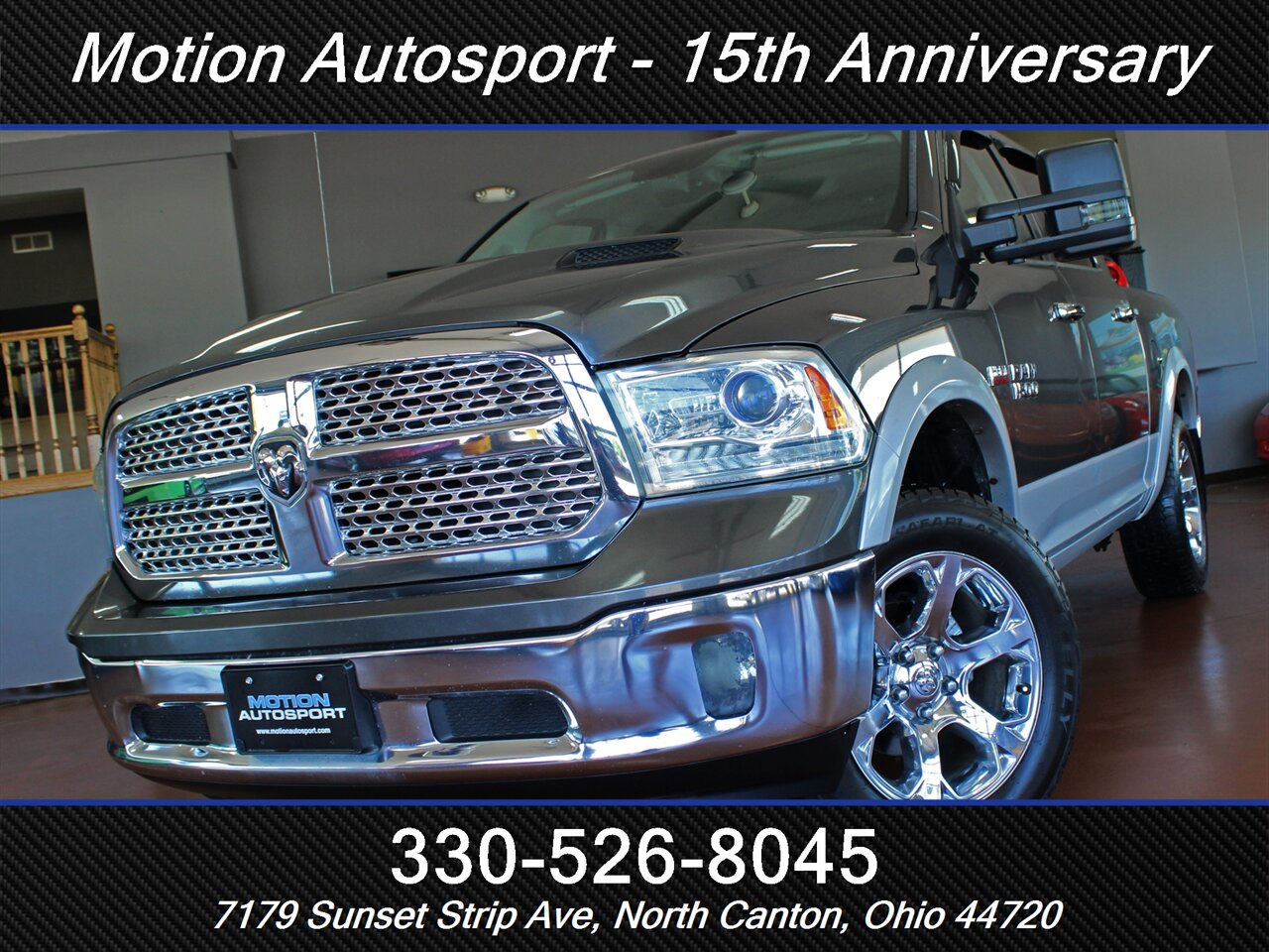 2014 RAM 1500 Laramie Moon Roof Navigation 4X4 - Photo 53 - North Canton, OH 44720